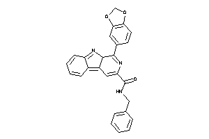 1-(1,3-benzodioxol-5-yl)-N-benzyl-9aH-$b-carboline-3-carboxamide