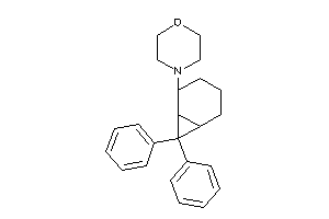 4-(7,7-diphenylnorcaran-1-yl)morpholine