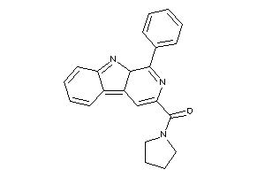 (1-phenyl-9aH-$b-carbolin-3-yl)-pyrrolidino-methanone
