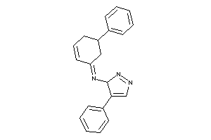Image of (5-phenylcyclohex-2-en-1-ylidene)-(4-phenyl-3H-pyrazol-3-yl)amine