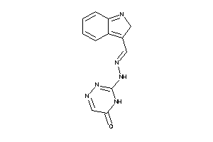 Image of 3-[N'-(2H-indol-3-ylmethylene)hydrazino]-4H-1,2,4-triazin-5-one