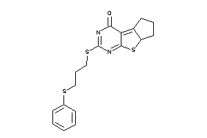 [3-(phenylthio)propylthio]BLAHone