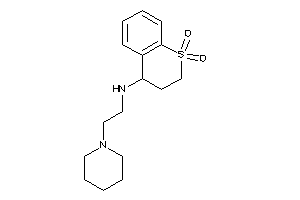 Image of (1,1-diketo-3,4-dihydro-2H-thiochromen-4-yl)-(2-piperidinoethyl)amine