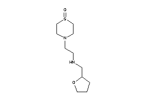 2-(1-keto-1,4-thiazinan-4-yl)ethyl-(tetrahydrofurfuryl)amine