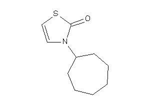 3-cycloheptyl-4-thiazolin-2-one