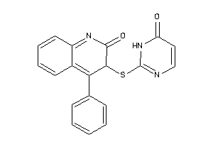 3-[(6-keto-1H-pyrimidin-2-yl)thio]-4-phenyl-3H-quinolin-2-one