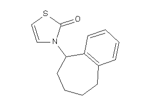 3-(6,7,8,9-tetrahydro-5H-benzocyclohepten-9-yl)-4-thiazolin-2-one