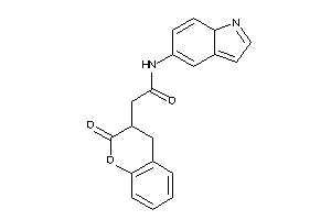 N-(7aH-indol-5-yl)-2-(2-ketochroman-3-yl)acetamide
