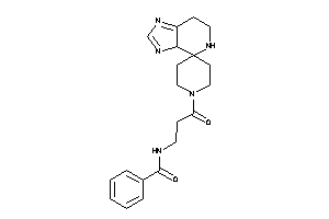 N-(3-keto-3-spiro[3a,5,6,7-tetrahydroimidazo[4,5-c]pyridine-4,4'-piperidine]-1'-yl-propyl)benzamide