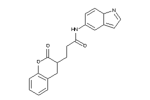 Image of N-(7aH-indol-5-yl)-3-(2-ketochroman-3-yl)propionamide