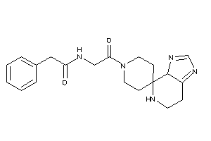 N-(2-keto-2-spiro[3a,5,6,7-tetrahydroimidazo[4,5-c]pyridine-4,4'-piperidine]-1'-yl-ethyl)-2-phenyl-acetamide