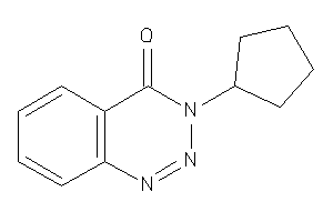 3-cyclopentyl-1,2,3-benzotriazin-4-one