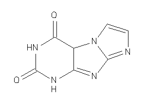 4,9a-dihydropurino[7,8-a]imidazole-1,3-quinone