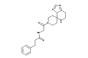 N-(2-keto-2-spiro[3a,5,6,7-tetrahydroimidazo[4,5-c]pyridine-4,4'-piperidine]-1'-yl-ethyl)-3-phenyl-propionamide