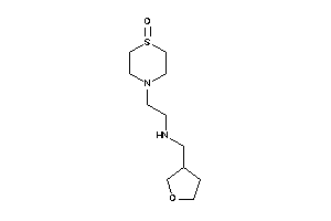 2-(1-keto-1,4-thiazinan-4-yl)ethyl-(tetrahydrofuran-3-ylmethyl)amine