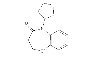 Image of 5-cyclopentyl-2,3-dihydro-1,5-benzoxazepin-4-one