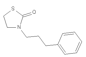 3-(3-phenylpropyl)thiazolidin-2-one