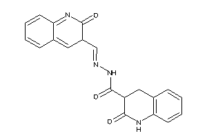 2-keto-N-[(2-keto-3H-quinolin-3-yl)methyleneamino]-3,4-dihydro-1H-quinoline-3-carboxamide