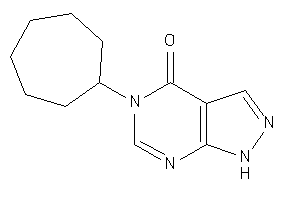 5-cycloheptyl-1H-pyrazolo[3,4-d]pyrimidin-4-one