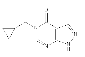 Image of 5-(cyclopropylmethyl)-1H-pyrazolo[3,4-d]pyrimidin-4-one