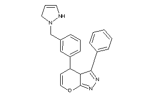 3-phenyl-4-[3-(3-pyrazolin-1-ylmethyl)phenyl]-3a,4-dihydropyrano[2,3-c]pyrazole