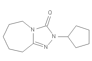 2-cyclopentyl-6,7,8,9-tetrahydro-5H-[1,2,4]triazolo[4,3-a]azepin-3-one