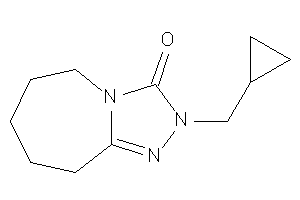 2-(cyclopropylmethyl)-6,7,8,9-tetrahydro-5H-[1,2,4]triazolo[4,3-a]azepin-3-one