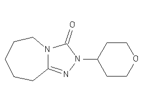 2-tetrahydropyran-4-yl-6,7,8,9-tetrahydro-5H-[1,2,4]triazolo[4,3-a]azepin-3-one