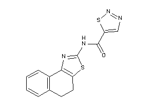 N-(4,5-dihydrobenzo[e][1,3]benzothiazol-2-yl)thiadiazole-5-carboxamide