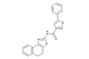 N-(4,5-dihydrobenzo[e][1,3]benzothiazol-2-yl)-5-phenyl-isoxazole-3-carboxamide