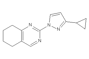 2-(3-cyclopropylpyrazol-1-yl)-5,6,7,8-tetrahydroquinazoline