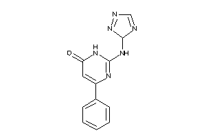 4-phenyl-2-(3H-1,2,4-triazol-3-ylamino)-1H-pyrimidin-6-one