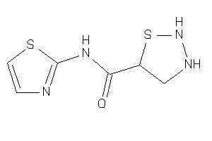 Image of N-thiazol-2-ylthiadiazolidine-5-carboxamide