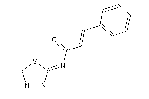 Image of 3-phenyl-N-(2H-1,3,4-thiadiazol-5-ylidene)acrylamide