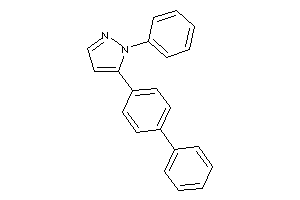 Image of 1-phenyl-5-(4-phenylphenyl)pyrazole