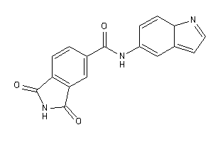 Image of N-(7aH-indol-5-yl)-1,3-diketo-isoindoline-5-carboxamide