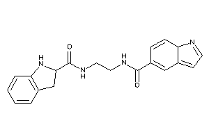N-[2-(indoline-2-carbonylamino)ethyl]-7aH-indole-5-carboxamide