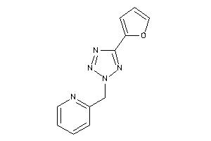 Image of 2-[[5-(2-furyl)tetrazol-2-yl]methyl]pyridine