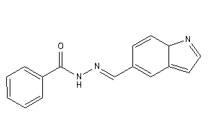Image of N-(7aH-indol-5-ylmethyleneamino)benzamide