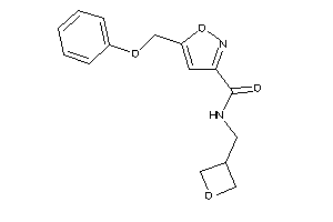 N-(oxetan-3-ylmethyl)-5-(phenoxymethyl)isoxazole-3-carboxamide