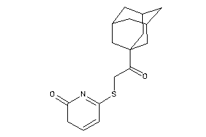 6-[[2-(1-adamantyl)-2-keto-ethyl]thio]-3H-pyridin-2-one