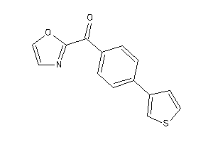 Oxazol-2-yl-[4-(3-thienyl)phenyl]methanone