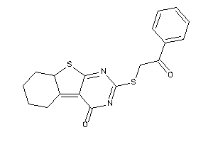 2-(phenacylthio)-6,7,8,8a-tetrahydro-5H-benzothiopheno[2,3-d]pyrimidin-4-one