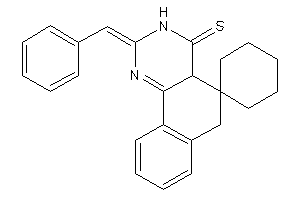 2-benzalspiro[4a,6-dihydrobenzo[h]quinazoline-5,1'-cyclohexane]-4-thione