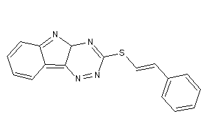 3-(styrylthio)-4aH-[1,2,4]triazino[5,6-b]indole