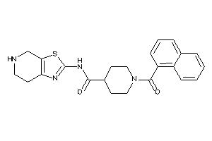 1-(1-naphthoyl)-N-(4,5,6,7-tetrahydrothiazolo[5,4-c]pyridin-2-yl)isonipecotamide