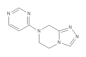 7-(4-pyrimidyl)-6,8-dihydro-5H-[1,2,4]triazolo[4,3-a]pyrazine