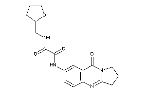 Image of N'-(9-keto-2,3-dihydro-1H-pyrrolo[2,1-b]quinazolin-7-yl)-N-(tetrahydrofurfuryl)oxamide