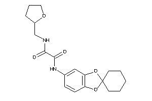 N'-spiro[1,3-benzodioxole-2,1'-cyclohexane]-5-yl-N-(tetrahydrofurfuryl)oxamide