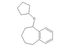 9-(cyclopentoxy)-6,7,8,9-tetrahydro-5H-benzocycloheptene